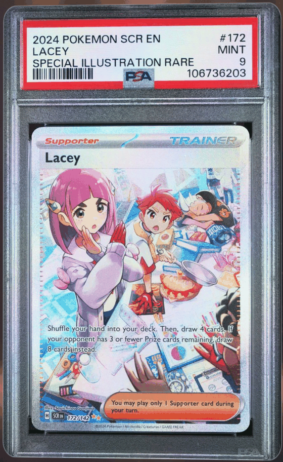 Lacey PSA 9 slab