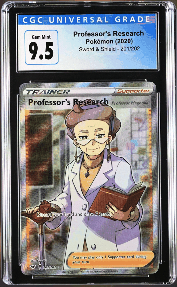 Professor's Research (Professor Magnolia) CGC Gem Mint 9.5 slab